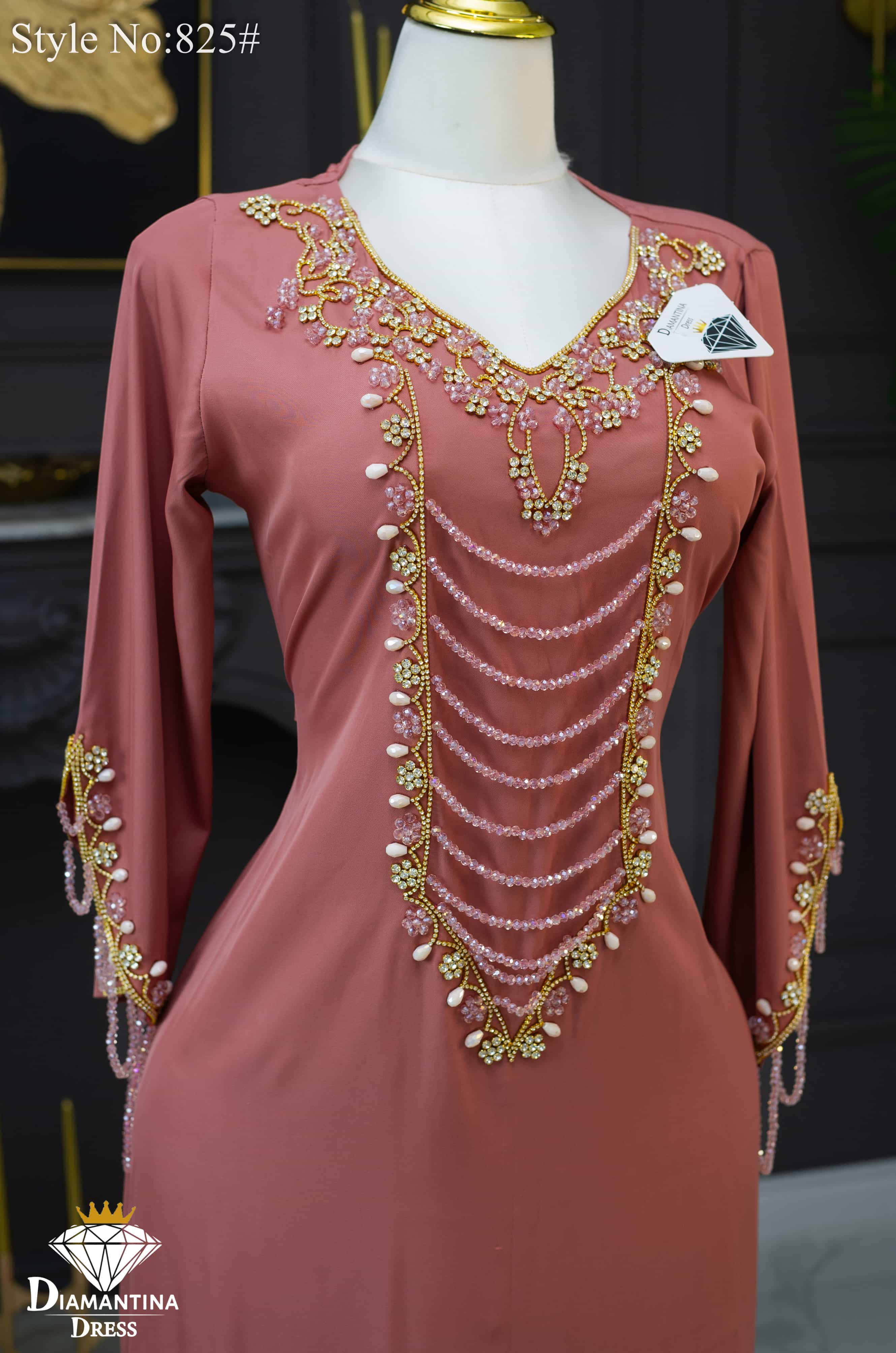 ڨندوره عقيق شغل يدوي رقم 825