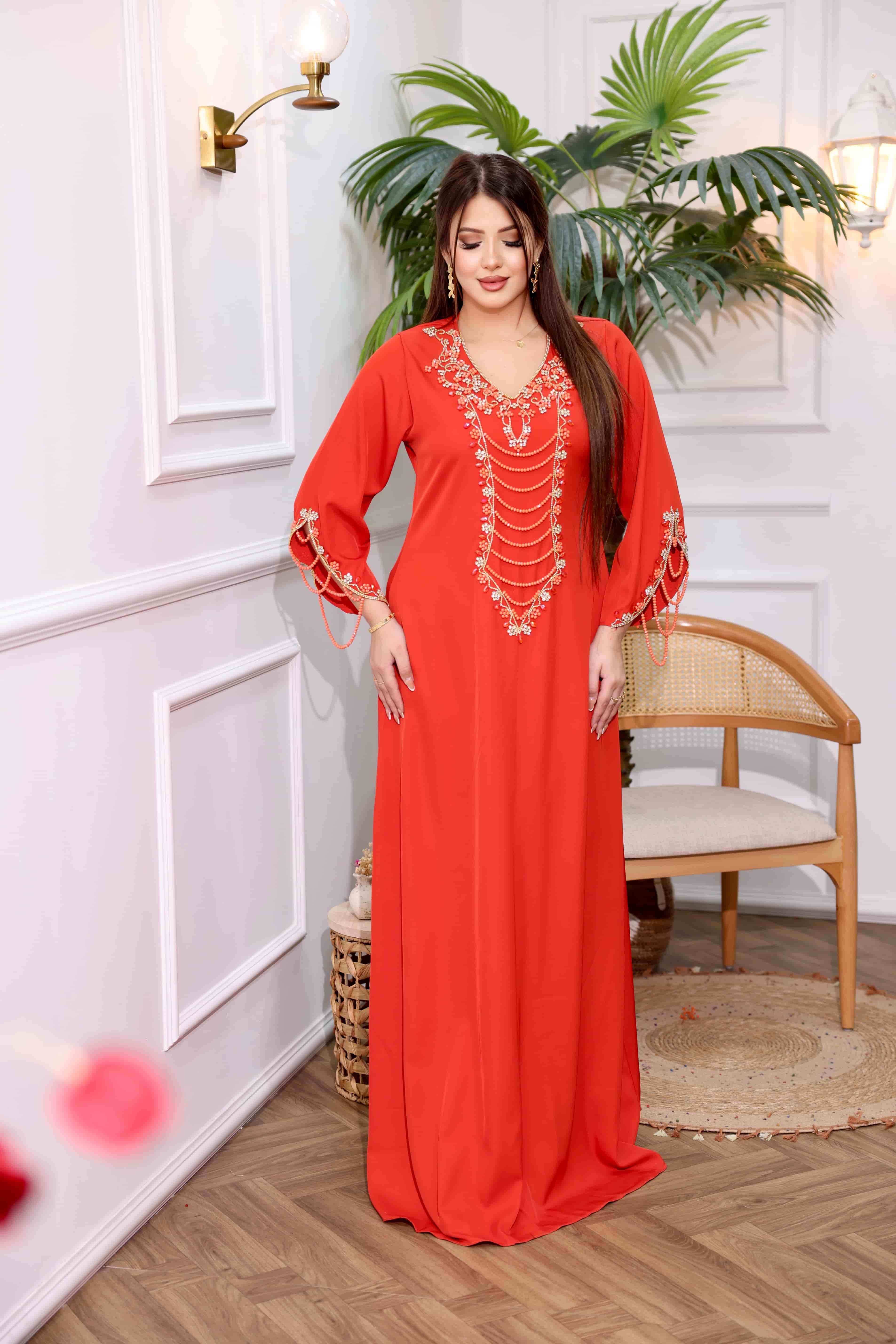 ڨندوره عقيق شغل يدوي رقم 825
